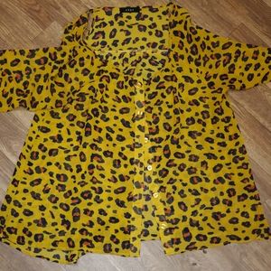 Animal Print Top